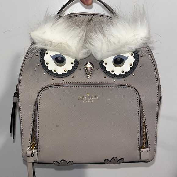 kate spade Handbags - kate spade Star Bright Owl Tomi Leather Backpack